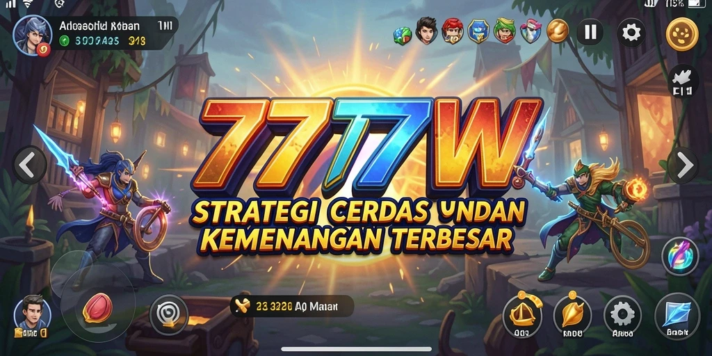 Tampilkan screenshot gameplay menegangkan dari 7777W.