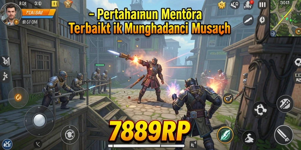 Screenshot utama 789RP menampilkan aksi seru dari gameplay Tower Defense.