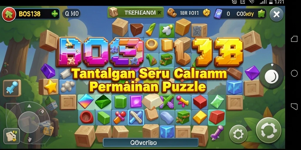 Tampilan menarik dari gameplay <strong>BOS138</strong> yang menampilkan berbagai puzzle menantang.