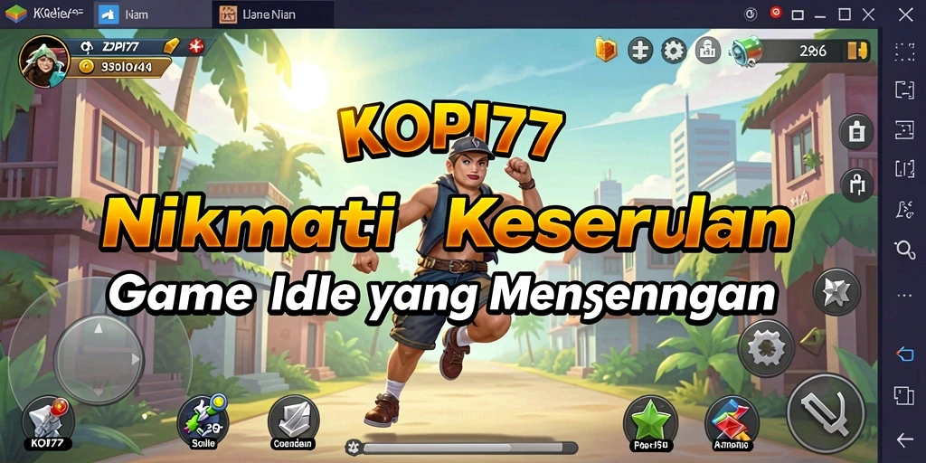 Tampilan gameplay KOPI77 yang mengasyikkan dan menenangkan.