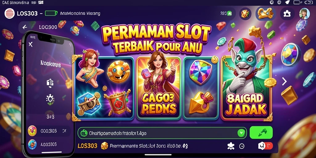 Tampilan utama LOS303 dengan gameplay slot yang seru dan interaktif.