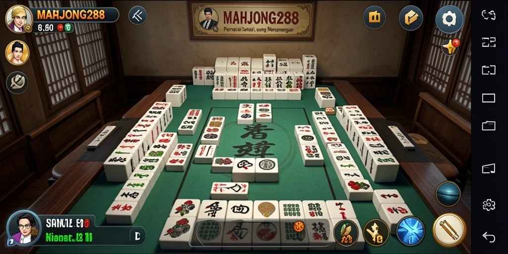 Tampilan gameplay <strong>MAHJONG288</strong> yang menarik dan penuh warna.