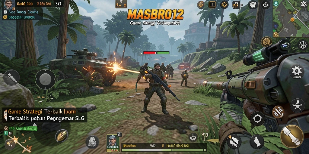 Gameplay seru dan strategi mendalam dalam MASBRO12.