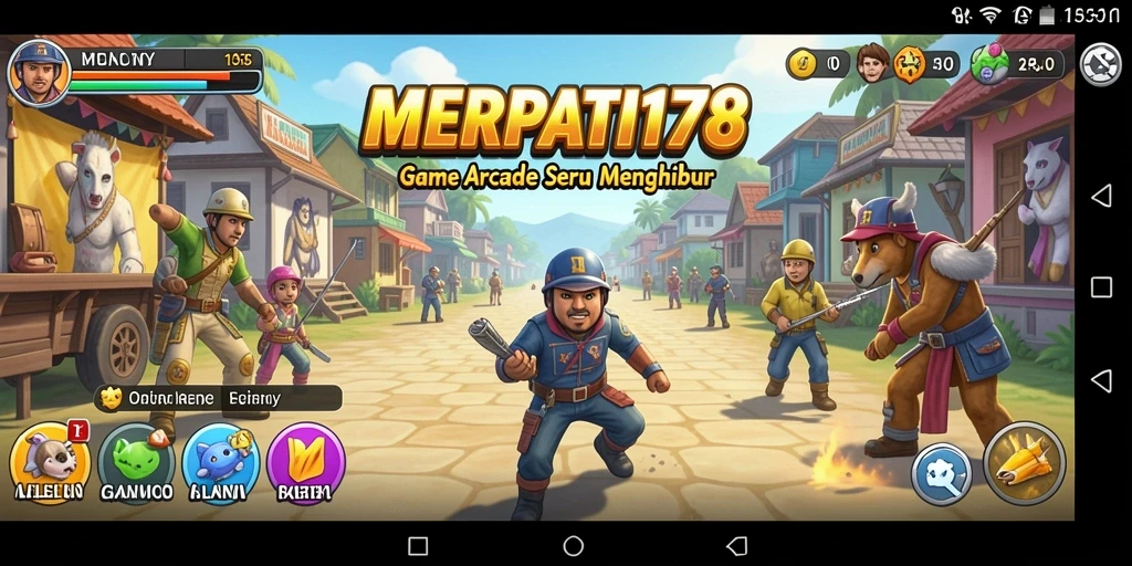 Tampilan gameplay seru dari MERPATI178 yang mengasyikkan.