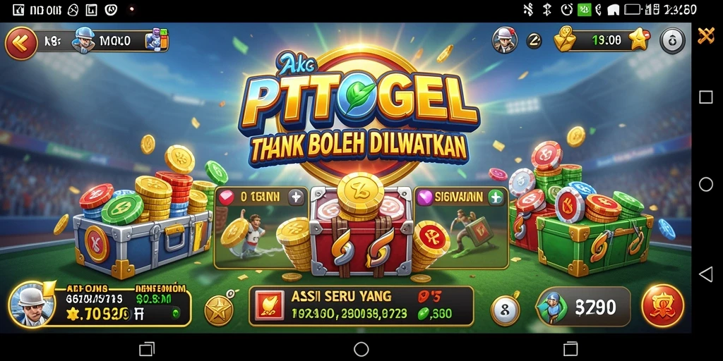 Screenshot menampilkan aksi mendebarkan dalam PTTOGEL.