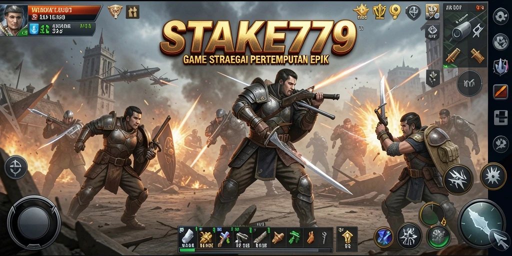 Tampilan menarik dari gameplay STAKE779 dengan pertempuran strategis.