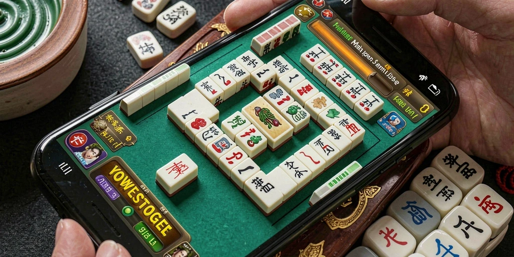 Gameplay seru di YOWESTOGEL dengan berbagai mode Mahjong.